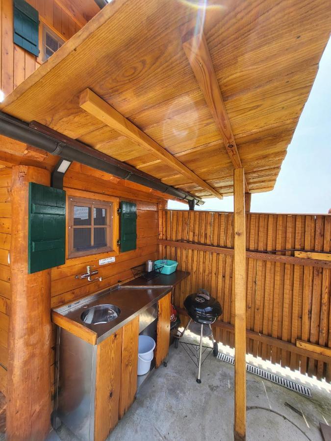 Unique Wooden Holiday House In Nature Lukovica pri Domžalah Exterior foto