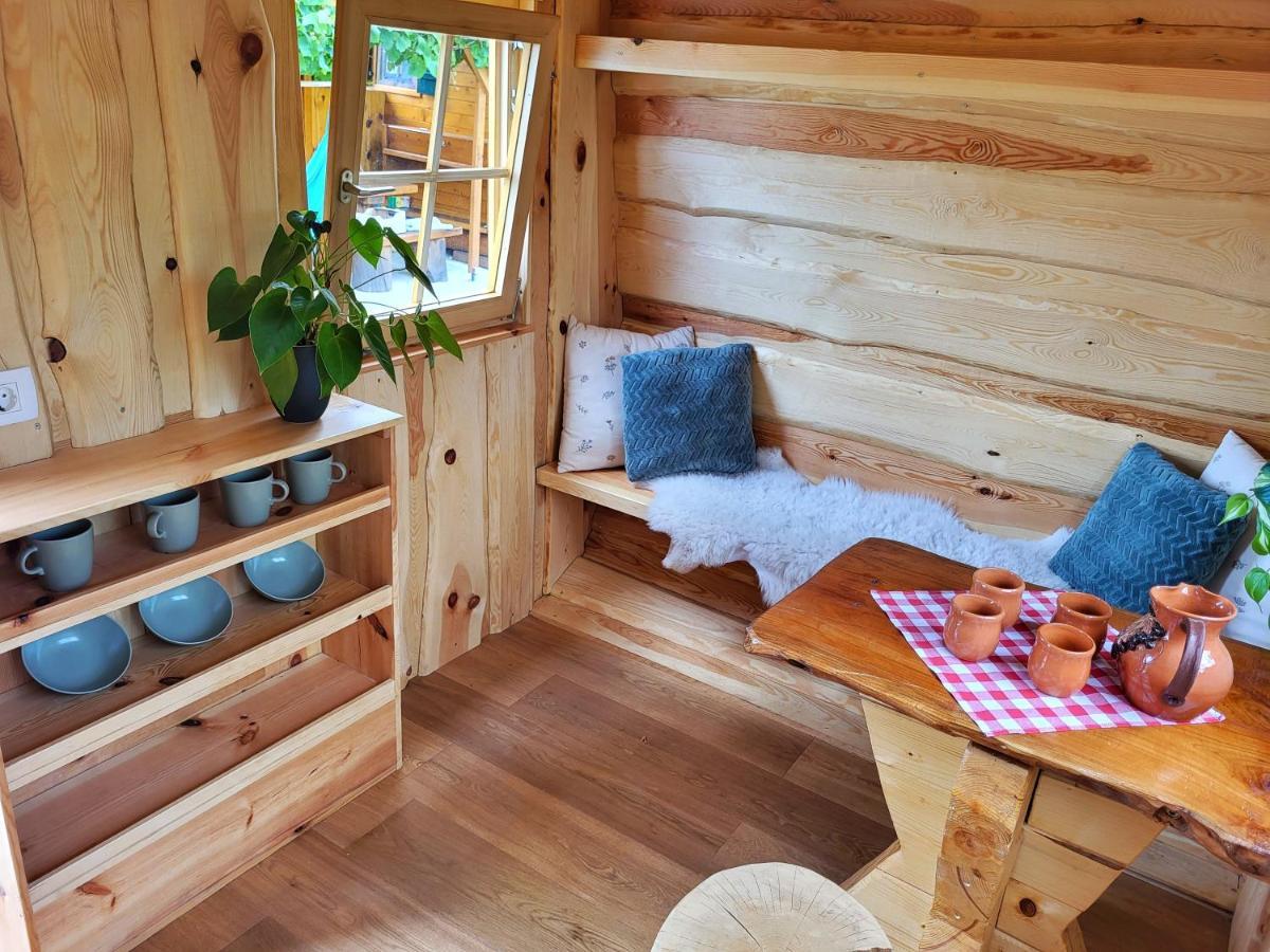 Unique Wooden Holiday House In Nature Lukovica pri Domžalah Exterior foto